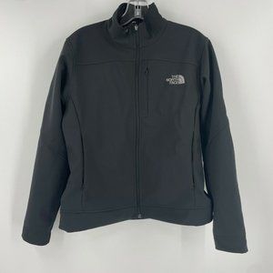 The North Face Women's Black Zip-Up Softshell Jacket